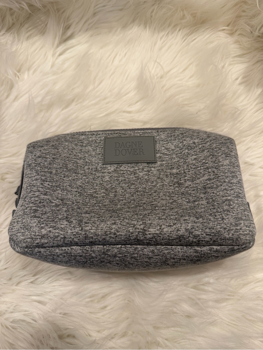 Dagne Dover Gray Speckled Tech Dopp Kit